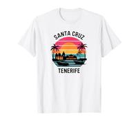 Elegante design al tramonto di Santa Cruz Tenerife Maglietta