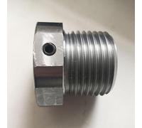 Elegante design in acciaio inossidabile; questo adattatore per mandrino per tornio in legno converte efficacemente i fili della configurazione attuale in nuove dimensioni con facilità