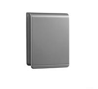 Elegante design ultrasottile resistente all'acqua in un set di sei perfettamente adatto alle tue esigenze standard di presa (grigio)