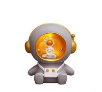 Elegante desk Piggy Bank with Spaceman Motif and Clock Display Made From Sturdy Plastic For Lasting Use In Various Space (H)