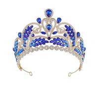 Elegante diadema da donna per matrimonio, copricapo da sposa, gioielli per capelli, per balli, concorsi di compleanno, celebrazioni, accessori vintage a tema reale, cerimonie, eventi