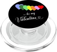 Elegante dichiarazione per San Valentino cuore amore essere il mio PopSockets PopGrip per MagSafe