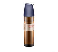 Elegante dispenser per olio d'oliva con apertura a gravità e collettore antigoccia per versare facilmente (blu)