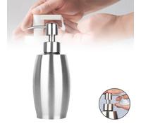 Elegante Dispenser Sapone Argento con Processo di Elettrolisi Longevità Garanti