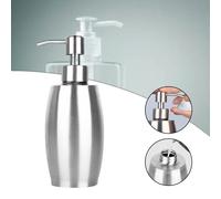 Elegante Dispenser Sapone Argento con Processo di Elettrolisi Qualit Lunga Dur