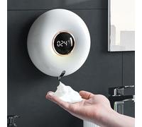 Elegante Dispenser Sapone da Parete Ricaricabile e Controllo Schiuma 280ml