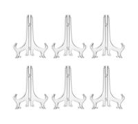 Elegante display in plastica Easel confezione da 6 pezzi perfetta per arte e ogg