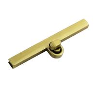 Elegante dispositivo di fissaggio rotante sicuro hardware di fissaggio per vari tipi di borse con accessori di installazione set accessorio borsa, Colore Antico, One Size