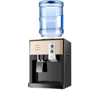 Elegante distributore di acqua calda e fredda - Raffreddatore ad acqua alimentato di rete per casa o ufficio, configurazione facile, compatibile con bottiglie da 18.9L, design elegante per un'idratazi