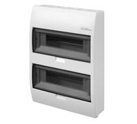 ELEGANTE DISTRIBUTORE PLASTICA NT 24M 2X 12M N+PE IP40 2405-01