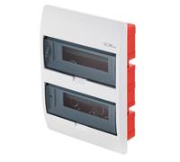 ELEGANTE DISTRIBUTORE PLASTICA PT 24M 2X 12M N+PE IP40 2415-01