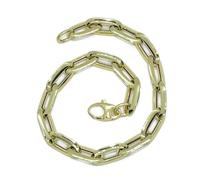 Elegante e classico bracciale da donna in oro giallo 18k. Lunghezza: 19,50 cm, Larghezza: 7,00 mm, Peso: 3,80 gr 18 carati, 100% oro 18k, Senza pietra preziosa