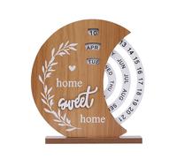 Elegante e divertente accessorio da scrivania in legno coinvolgente pezzo calend