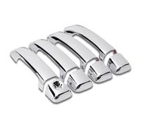 Elegante e durevole cromato maniglia esterna copertura copertura Trim Sticker No Passenger Keyhole per Toyota per Tundra 2014-2021