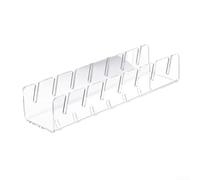 Elegante e funzionale base organizer per cappellini a sfera, realizzato in acrilico, può contenere fino a sette cappelli (trasparente 1 confezione)