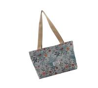 Elegante e funzionale borsa da lavoro in tela per professionisti con design ampio spazio borsa da lavoro organizzativa con scomparti, Blu, Bellezza di massa
