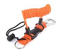 Elegante e funzionale cordino per fotocamera subacquea progettato per prevenire la perdita durante le attività acquatiche (arancione)