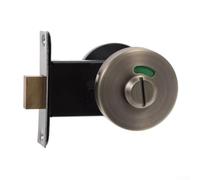 Elegante e funzionale serratura per porta del WC con indicatore di occupazione per uso pubblico