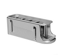 Elegante e moderno dispenser per uova a 3 ripiani, progettato per massimizzare lo spazio in cucina mantenendo le uova organizzate (grigio)