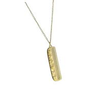 Elegante e portatile pettine in acciaio robusto ciondolo collana gioielli accessori per personalizzare la vostra acconciatura con facilità stile versatile collana, Taglia unica, come descritto, come