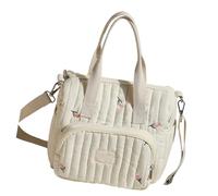 Elegante e pratica borsa per pannolini per bambini, ampio spazio per mummie, borsa organizer essenziale per viaggi e attività all'aperto