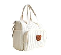 Elegante e pratica borsa per pannolini per bambini, ampio spazio per mummie, borsa organizer essenziale per viaggi e attività all'aperto