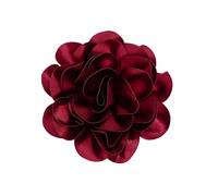 Elegante e pratica spilla a forma di fiore in tessuto accattivante con grande spilla in tessuto delicato accessorio per esagerare il fiore, Misura unica, come descritto