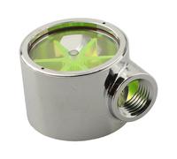 Elegante e pratico misuratore di portata cromato raffreddato ad acqua design 5 g