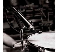 Elegante e professionale Microphono nero SM57 Metallo MovingRing per canto sul p