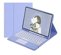 Elegante e raffinata custodia con tastiera per iPad 9.7" 2018/2017, Air 2, Pro 9.7 - Custodia con tastiera rimovibile con funzione di