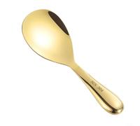Elegante e robusto cucchiaio per riso in acciaio inox con proprietà non per servizio alimentare senza sforzo (B)