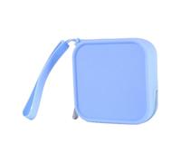 Elegante e robusto portamonete in silicone per gioielli e monete, accessorio alla moda e per la maggior parte degli utenti per uso quotidiano, blu cielo, Taglia unica