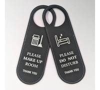 Elegante ed efficace, cartello per porta con scritta "Do Not Disturb", 1 pezzo, con scritta in lingua inglese "Do Not Disturb", per hotel e spazi di lavoro occupati