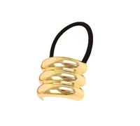 Elegante elastico geometrico elastico per capelli durevole metallo comodo legami per donne e professionisti