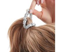 Elegante elastico per capelli in morbida seta per donne elastico coda di cavallo accessorio comodo per varie acconciature