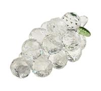 Elegante elemento decorativo fatto a mano per cristallo accento uva per casa