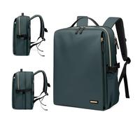 Elegante Espandibile Zaino per Laptop da Donna Approvato Dalla Compagnia Aerea Perfetto per Lavoro, l'università e Viaggi Zaino Multifunzionale Casual Adatto a Notebook da 17,3 Pollici (Verde Scuro)