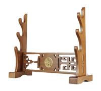 Elegante espositore per spada in legno massello, elegante scaffale per spada laser, Wakizashi, Tanto - soluzione perfetta per la decorazione della casa per collezionisti
