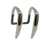Elegante falso serpente dente labbro piercing clip su rame accessorio gioielli accessori per punk rock e feste a tema serpente direzione labbra gioielli, One Size, come descritto, come descritto