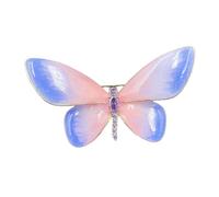Elegante farfalla Metamorfosi Gradiente Colore Rame Spilla Elegante Farfalla Pin Per Le Donne Elegante Vestito Accessorio Versatile Spilla Per Cappotti