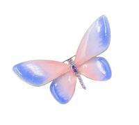 Elegante farfalla Metamorfosi Gradiente Colore Rame Spilla Elegante Pin Per Le Donne Elegante Outfit Accessorio Pin