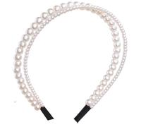 Elegante fascia di perle per le donne per capelli dichiarazioni cosplay fascia copricapo festa per evento ballo e usura quotidiana