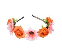Elegante fascia per capelli con fiore simulazione ghirlande di fiori per festival musicali da indossare tutti i giorni puntelli per feste
