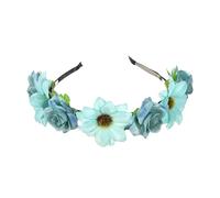 Elegante fascia per capelli con fiore simulazione ghirlande di fiori per festival musicali da indossare tutti i giorni puntelli per feste