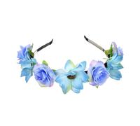 Elegante fascia per capelli con fiore simulazione ghirlande di fiori per festival musicali da indossare tutti i giorni puntelli per feste