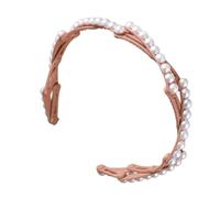 Elegante fascia per capelli con perline per capelli, adatta a design estensibile, accessorio alla moda, per feste e matrimoni