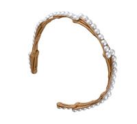 Elegante fascia per capelli con perline per capelli, adatta a design estensibile, accessorio alla moda, per feste e matrimoni