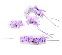 Elegante fascia per capelli in pizzo e rasatello con fascia elastica modificabile confortevole piano elasticizzato per uso quotidiano feste bambini modifica piega capelli