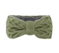 Elegante fascia per capelli lavorata a maglia per donne e ragazze in morbido pile con fiocchi per capelli a maglia fascia invernale per proteggere le orecchie