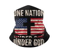 Elegante Fascia per Capelli One Nation Under God Blessed Ghetta da Collo Multiuso Sciarpa A Tubo per Ciclismo attività Pesca